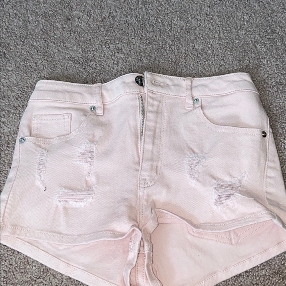 Light pink H & M shorts high waisted